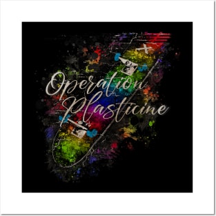 Operation Plasticine VINTAGE Melodic X Skateboard Posters and Art